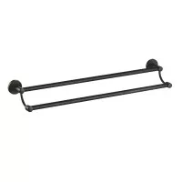 Полотенцедержатель HB8709 черный Haiba