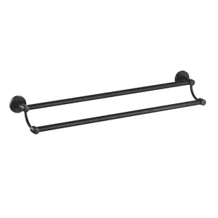 Полотенцедержатель HB8709 черный Haiba