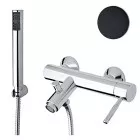 Смеситель для ванны Rimini RI850101560 черный Webert
