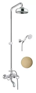 Душевая система XT Sky Swarovski 17ZZ0615 бронза Fiore