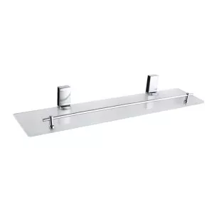 Полка стеклянная HB8807 хром Haiba