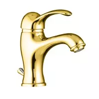 Смеситель для раковины Aurora AU830102010 золото Webert