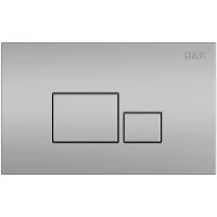 Клавиша смыва Quadro DB1519002 хром DK