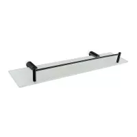 Полка стеклянная HB8407-7 черный Haiba
