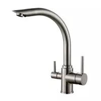 Смеситель для кухни HB70304 сталь Haiba
