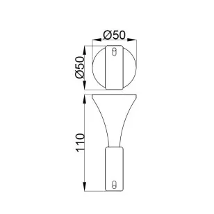 Крючок для ванной Opera OA500401065 бронза Webert