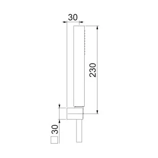 Душевой гарнитур Shower Set AC1023740 белый Webert