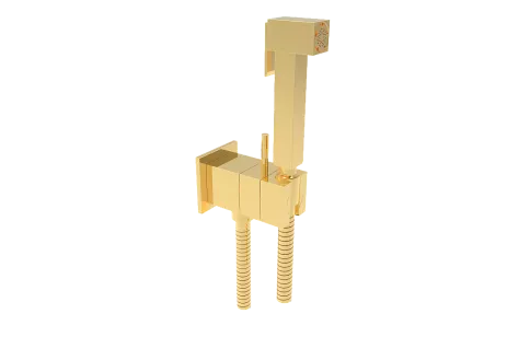Гигиенический душ со смесителем Namir KSPAQ101-09ORO золото Graffio
