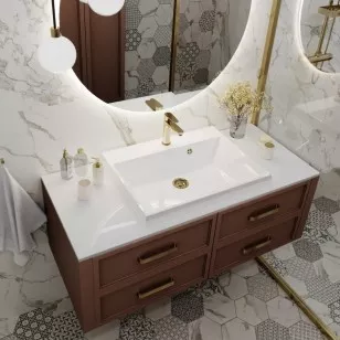 Раковина Alba 600 белый Paola