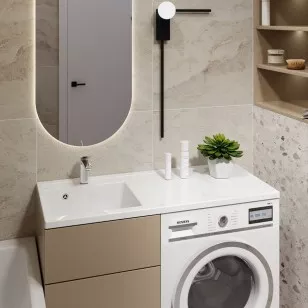 Раковина Magenta 1100 L белый Paola