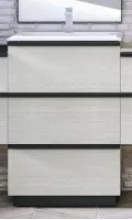 База под раковину Cezares Qubo 60x46x83 Bianco Rock 54969