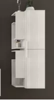 Полка подвесная Cezares Space 30x20x75 Bianco Rock 55050