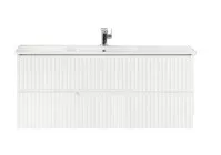 База под раковину Cezares Duet 77x45x50 Bianco Lucido DUET-800-2C-SO-BL