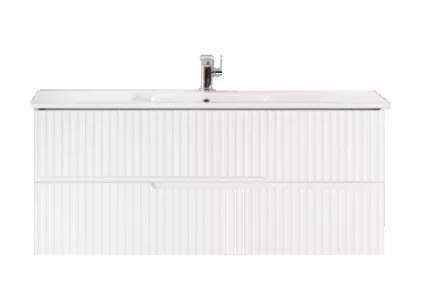 База под раковину Cezares Duet 77x45x50 Bianco Lucido DUET-800-2C-SO-BL