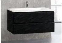 База под раковину Cezares Molveno 100x50x50 Nero MOLVENO-100-2C-SO-NR