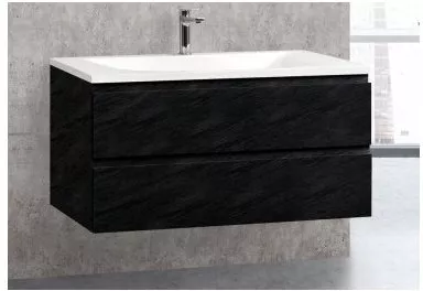База под раковину Cezares Molveno 100x50x50 Nero MOLVENO-100-2C-SO-NR