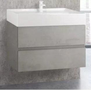 База под раковину Cezares Molveno 80x50x50 Beton MOLVENO-80-2C-SO-BET