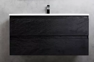 База под раковину Cezares Molveno 80x50x50 Nero MOLVENO-80-2C-SO-NR