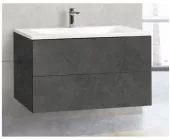 База под раковину Cezares Premier-HPL 100x50x56 Lava Congelata PREMIER-HPL-100-2C-SO-LAVA-BLUM