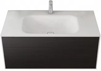 База под раковину Cezares Titan 100x53x45 Black hacienda TITAN-I-1000/530-1C-BLH