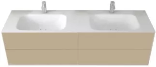 База под двойную раковину Cezares Titan 180x53x55 Camel TITAN-II-1800/530-4C-CAM