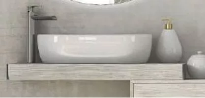Консоль подвесная Cezares Tavolone 90x43x8 Pino sbiancato 41580