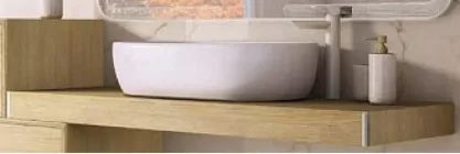 Консоль подвесная Cezares Tavolone 120x43x8 Rovere tabacco 41583